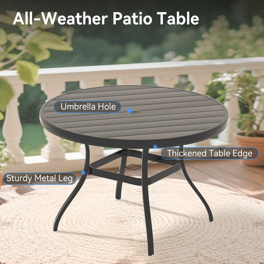 7 Pieces Outdoor Patio Dining Set