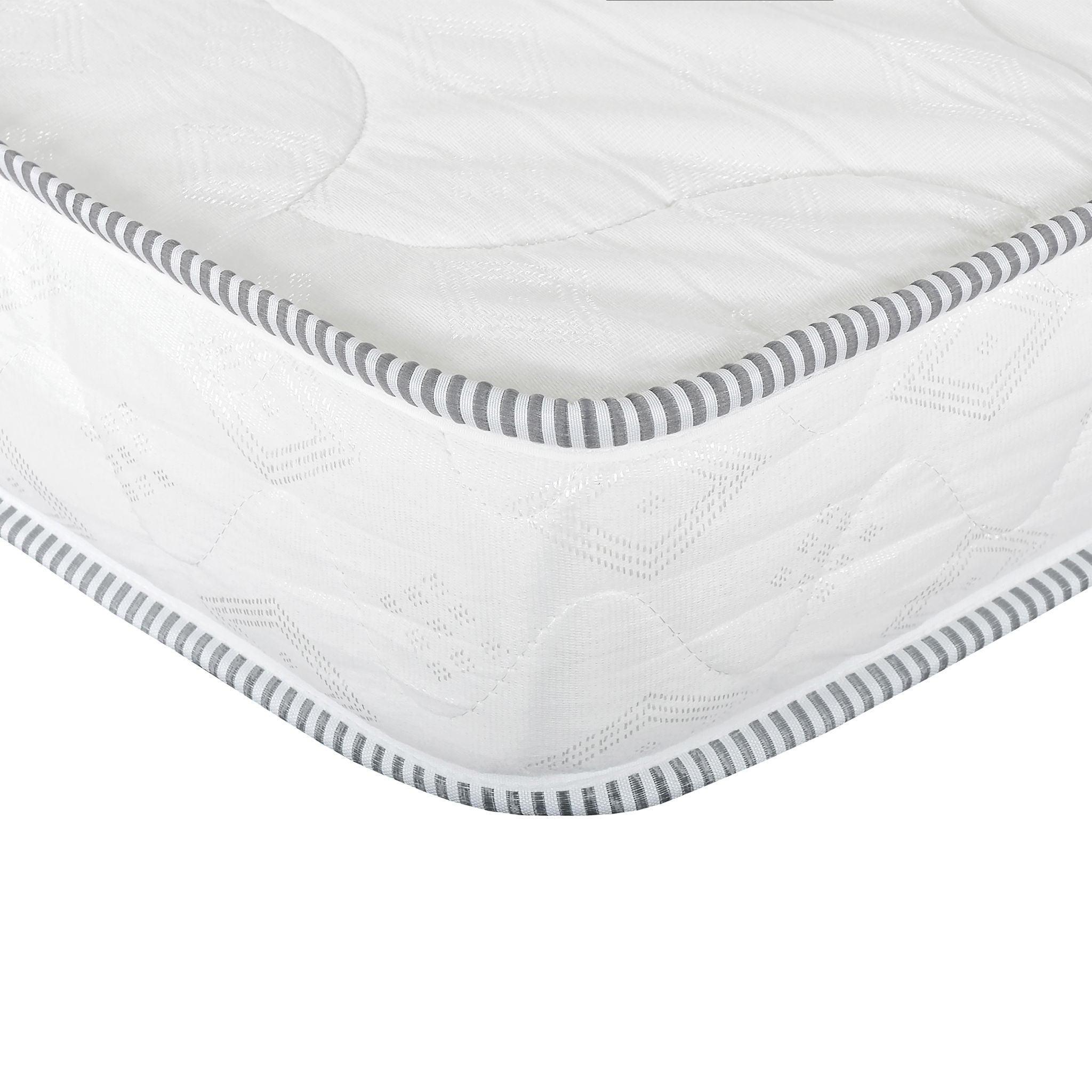 6" Reversible Mattress In A Box Pressure Relief And Cooling Technology - White - Full