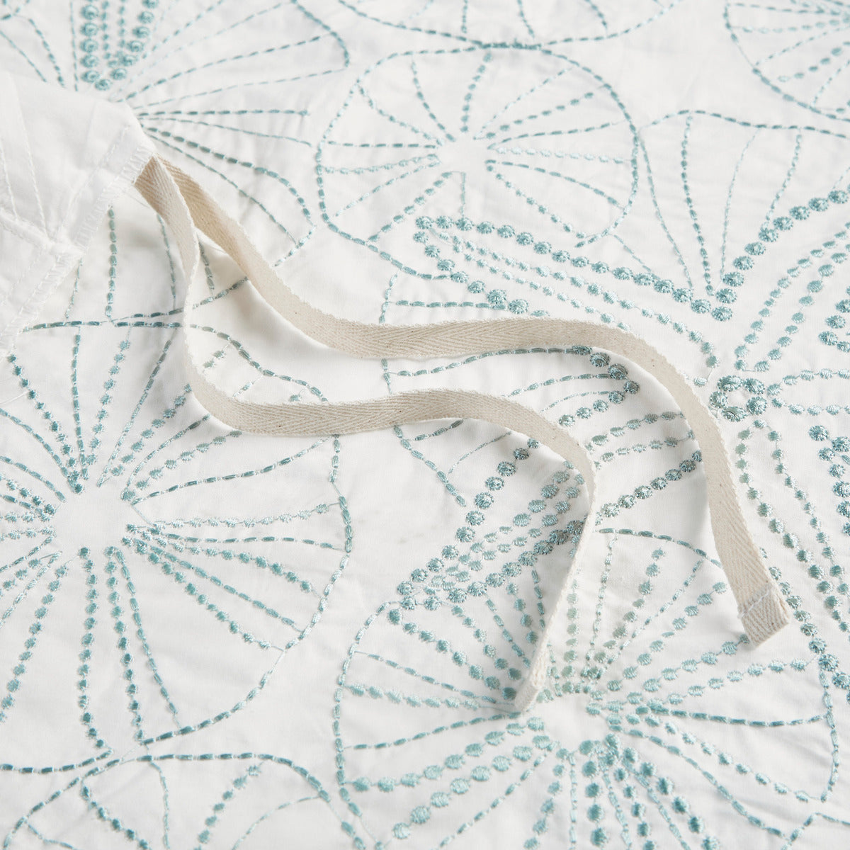 Duvet Cover Mini Set White Full/Queen