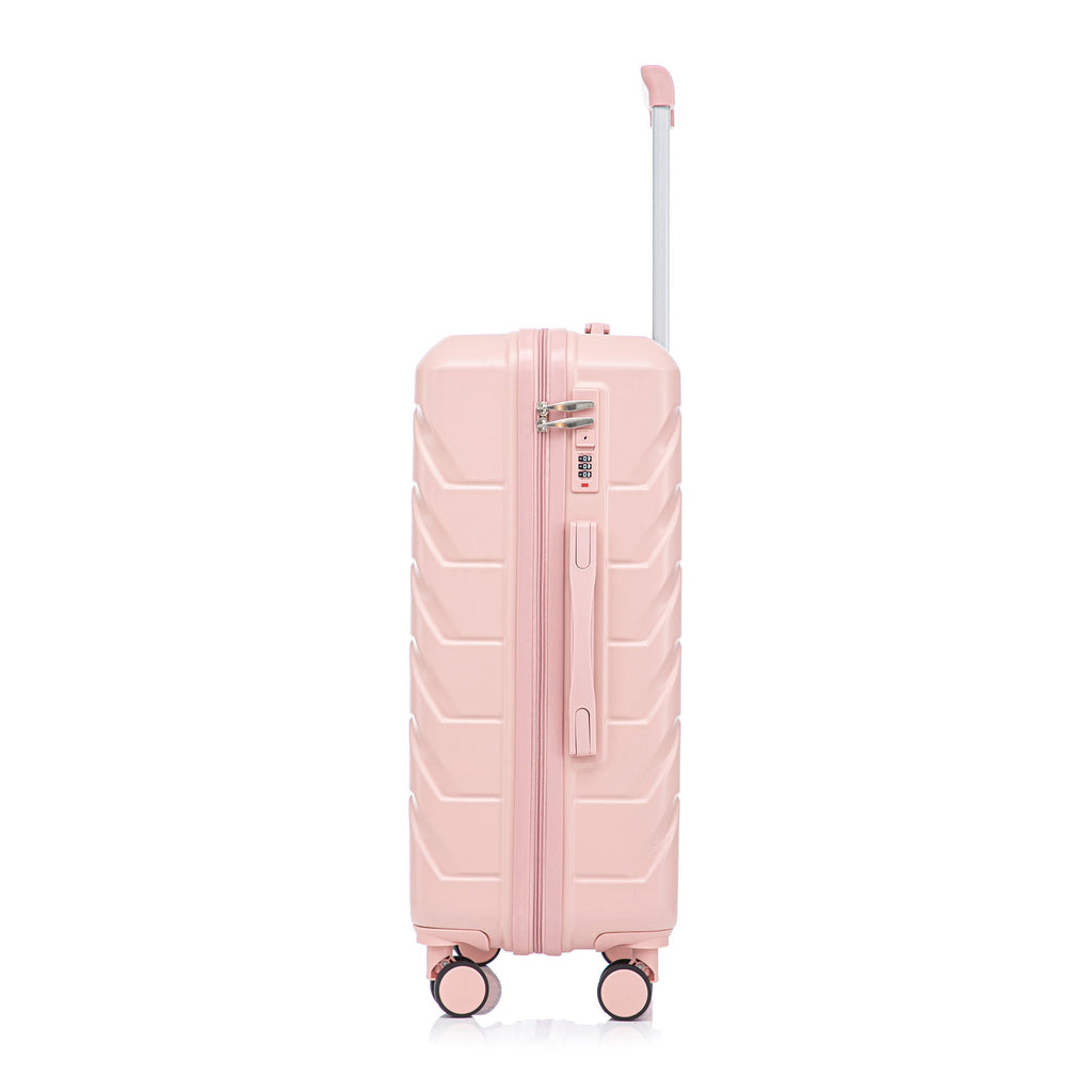 3 Pieces Set 20" / 24" / 28" Spinner Wheel Luggage With Combination Lock