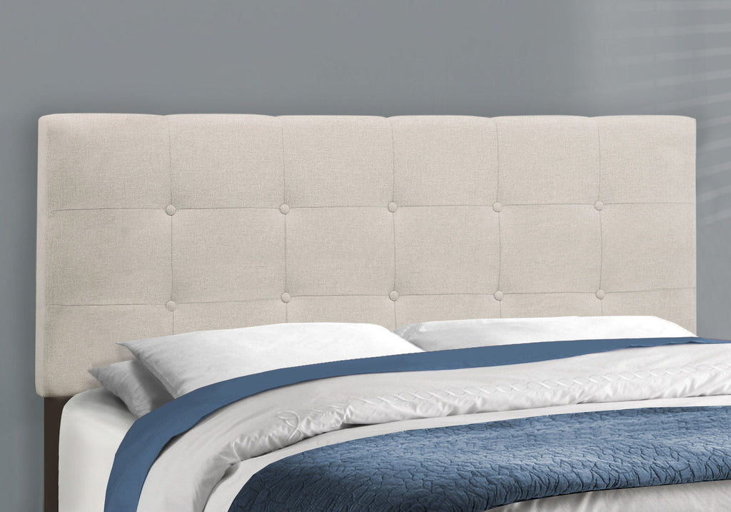 Transitional Upholstered Bed Frame