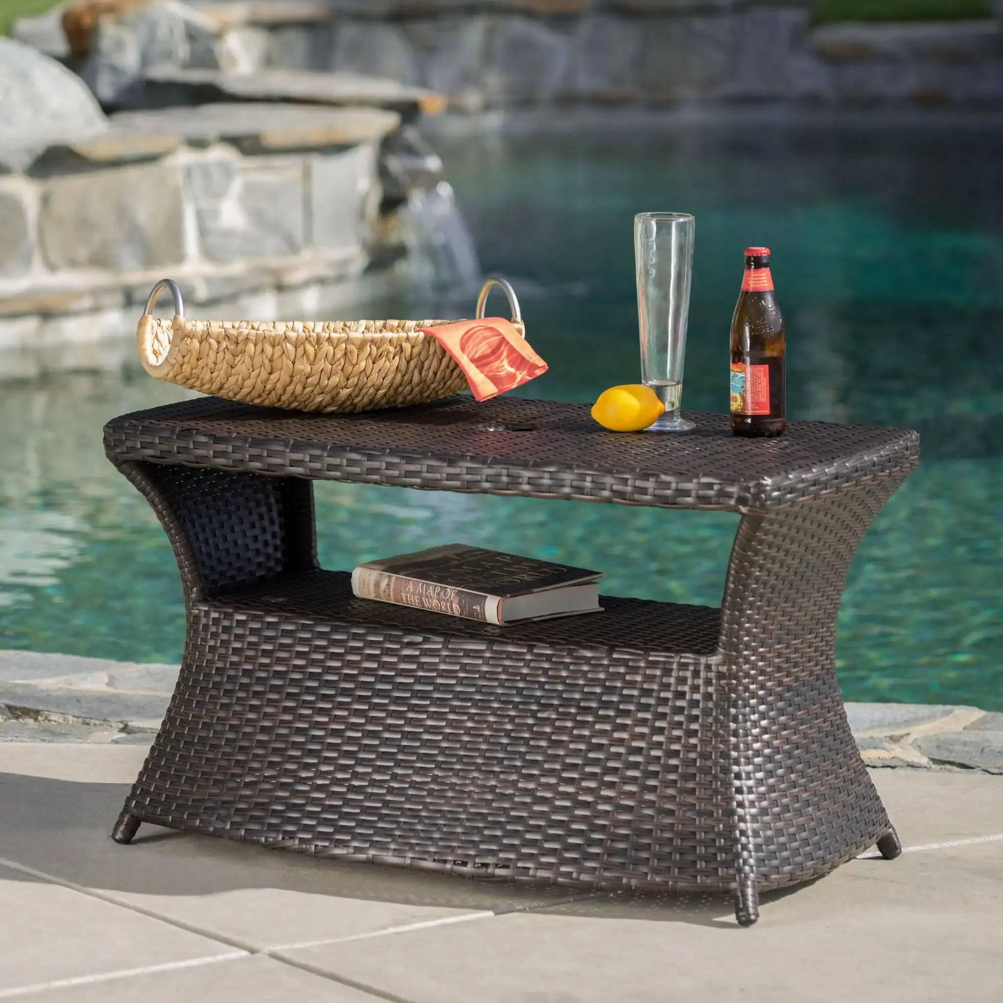 Berkeley Chaise Lounge Side Table