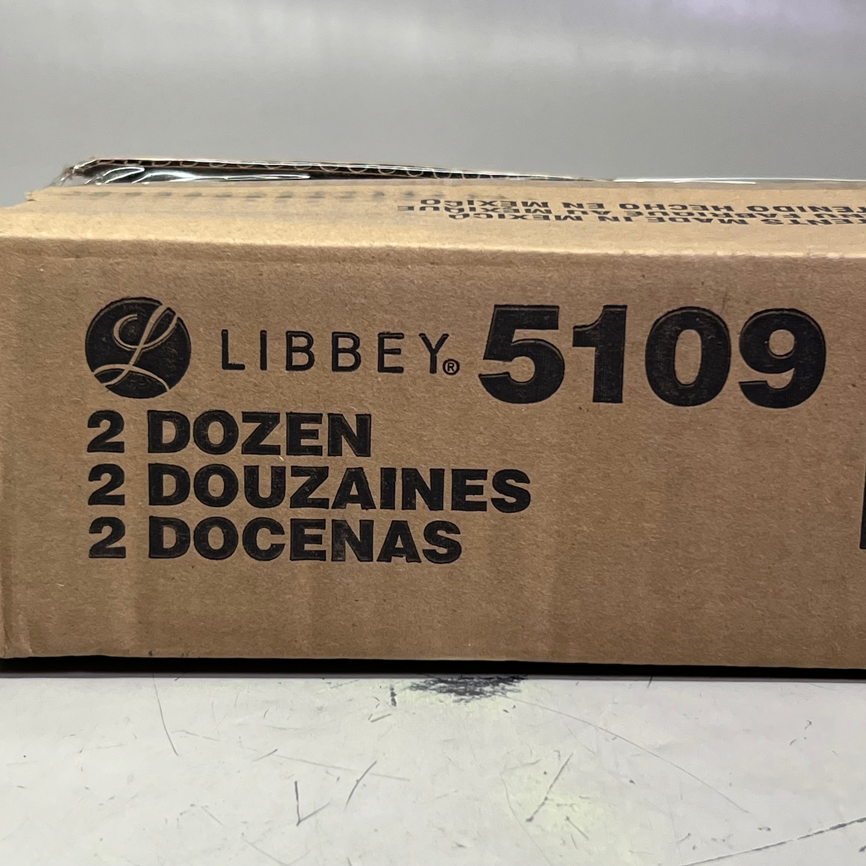 LIBBEY (24 PACK) Shooter Glasses Sz 2 oz, Clear 5109
