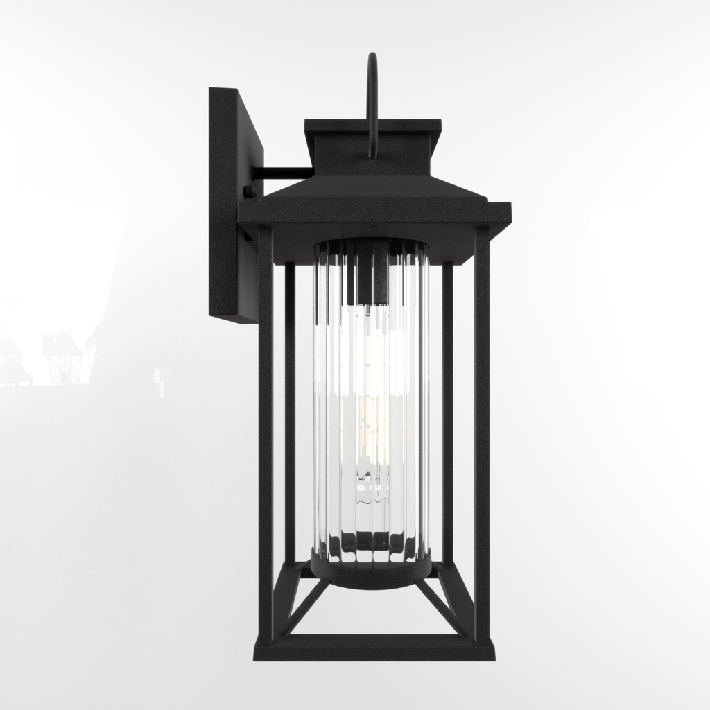 Outdoor Porch Lights Textured Black Exterior Lighting Fixtures Wall Mount
