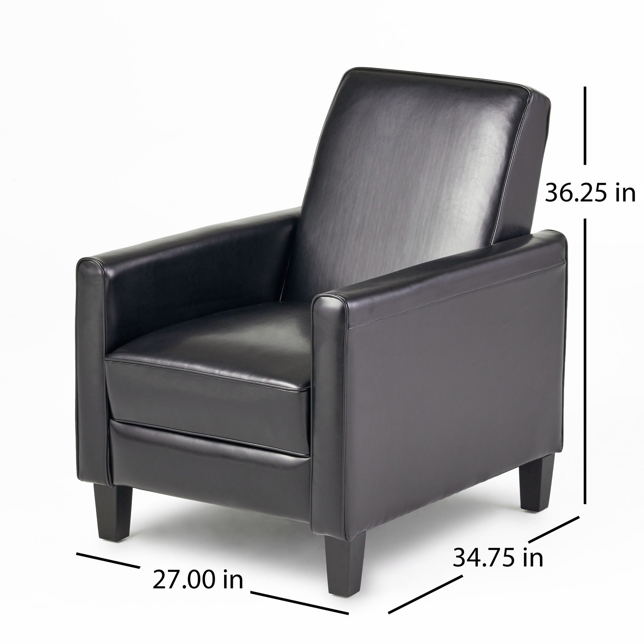 Elegant Push Back Chair for Home