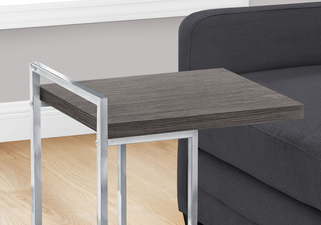 C-Shaped Accent Table, Contemporary & Modern