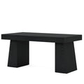 Executive Desk, Workstation With Double Trapezoid Base