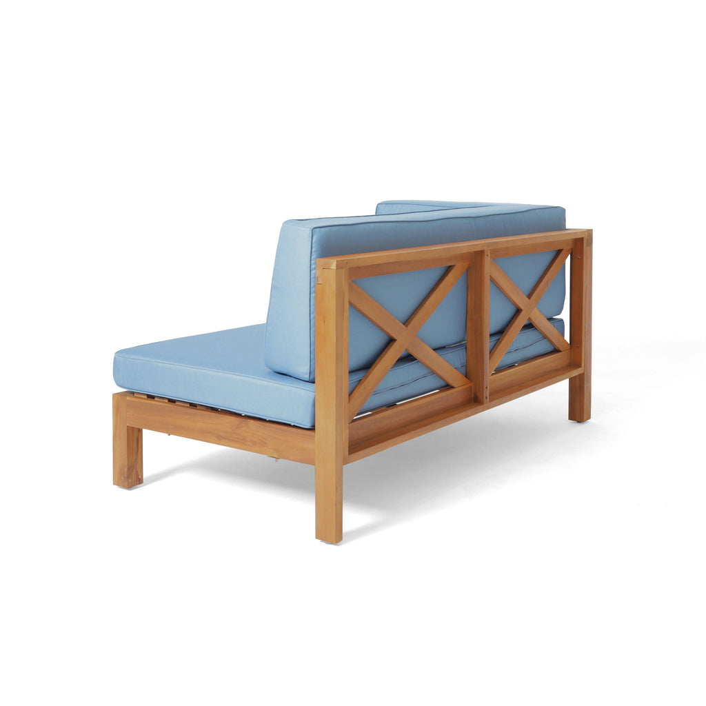 Brava X-Back 4-Piece Sofa Set, Blue