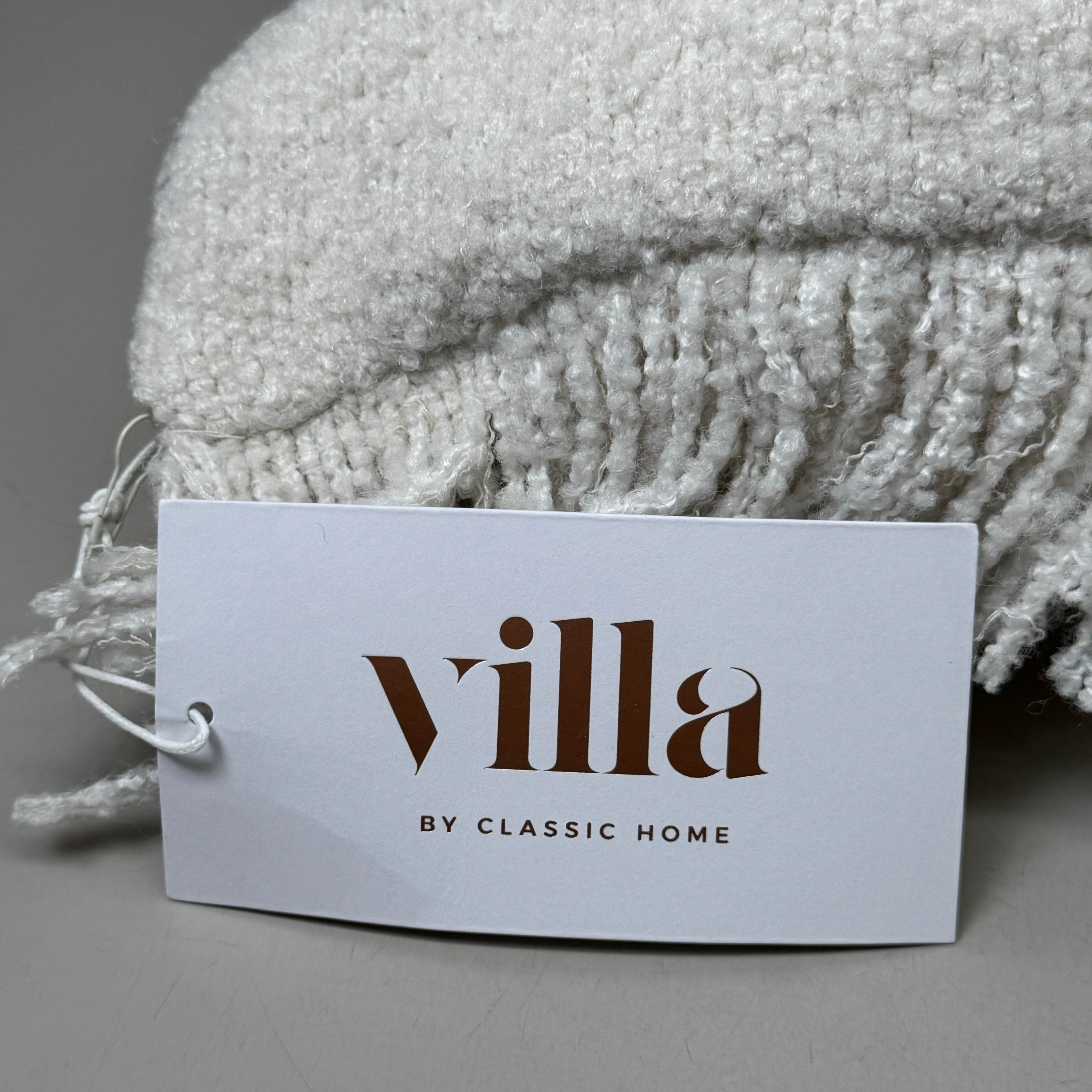VILLA RN 20"x20" Gantt Pillow in Green/Ivory