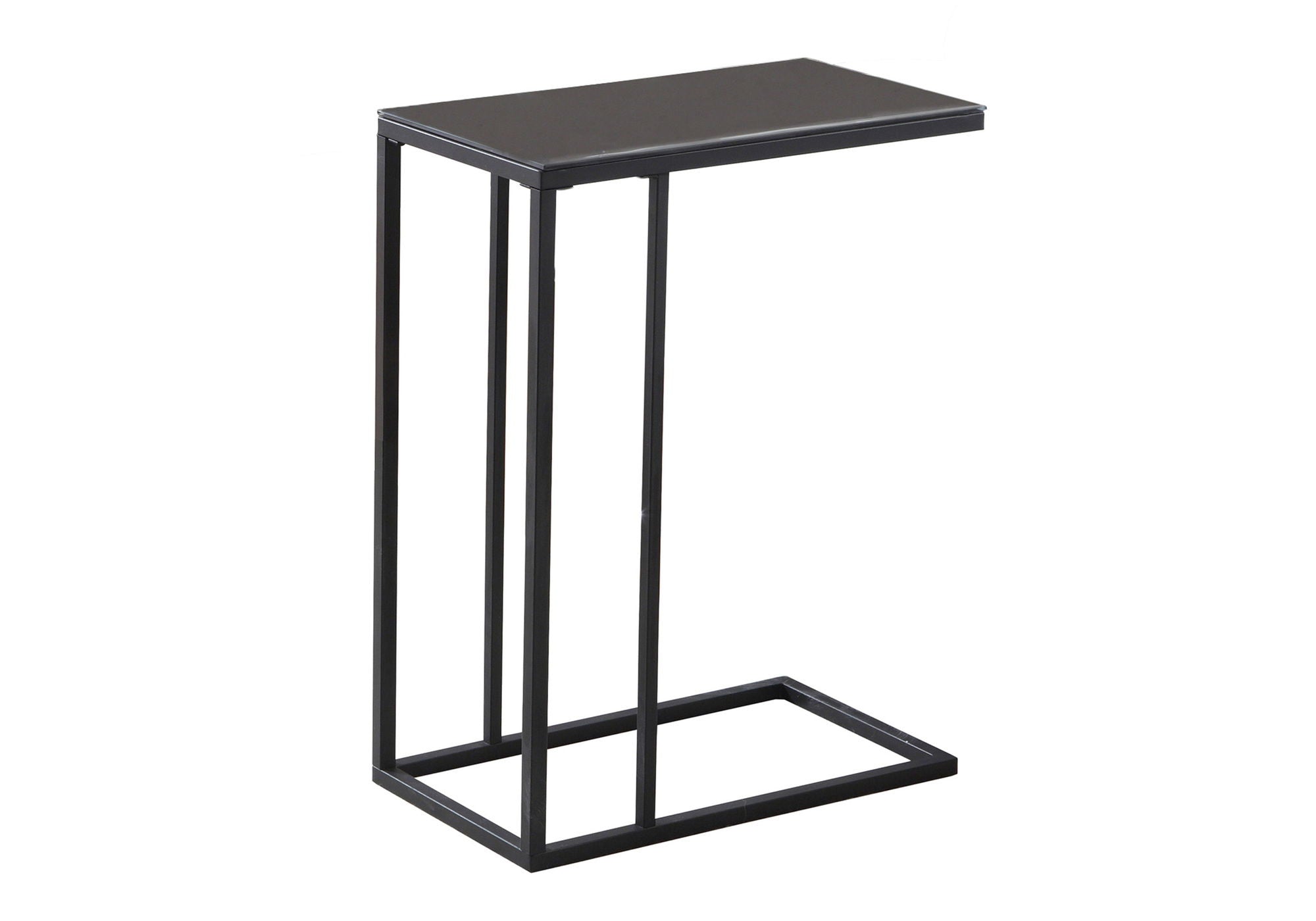 C-Shaped Accent Table for Living Room
