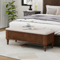 50.8-Inch Multi-Functional Storage Ottoman Bench