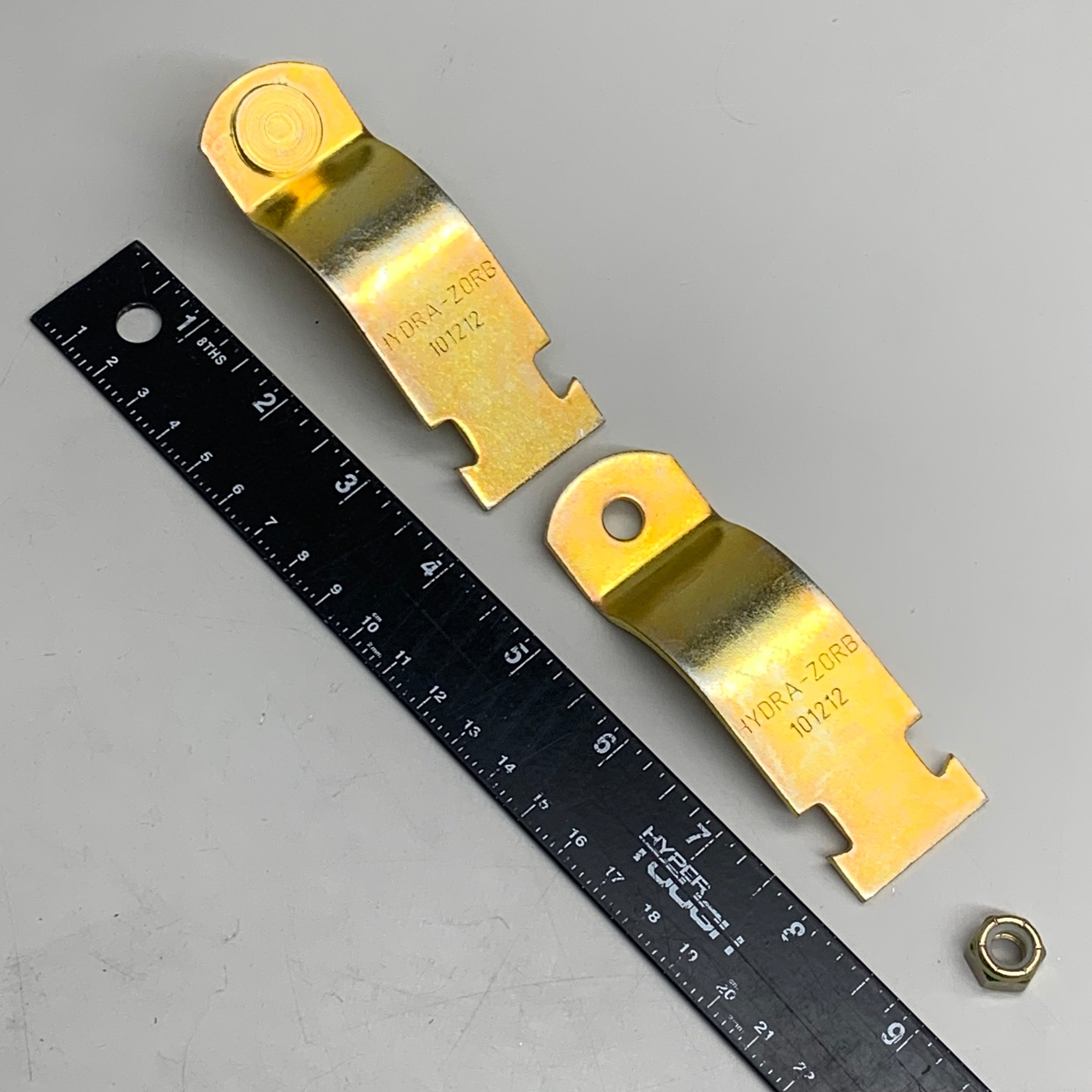 KLO-SHURE (10 Pack) Insulation Strut Mount Clamp 1/2" OD x 3/4" Wall Galv 726050