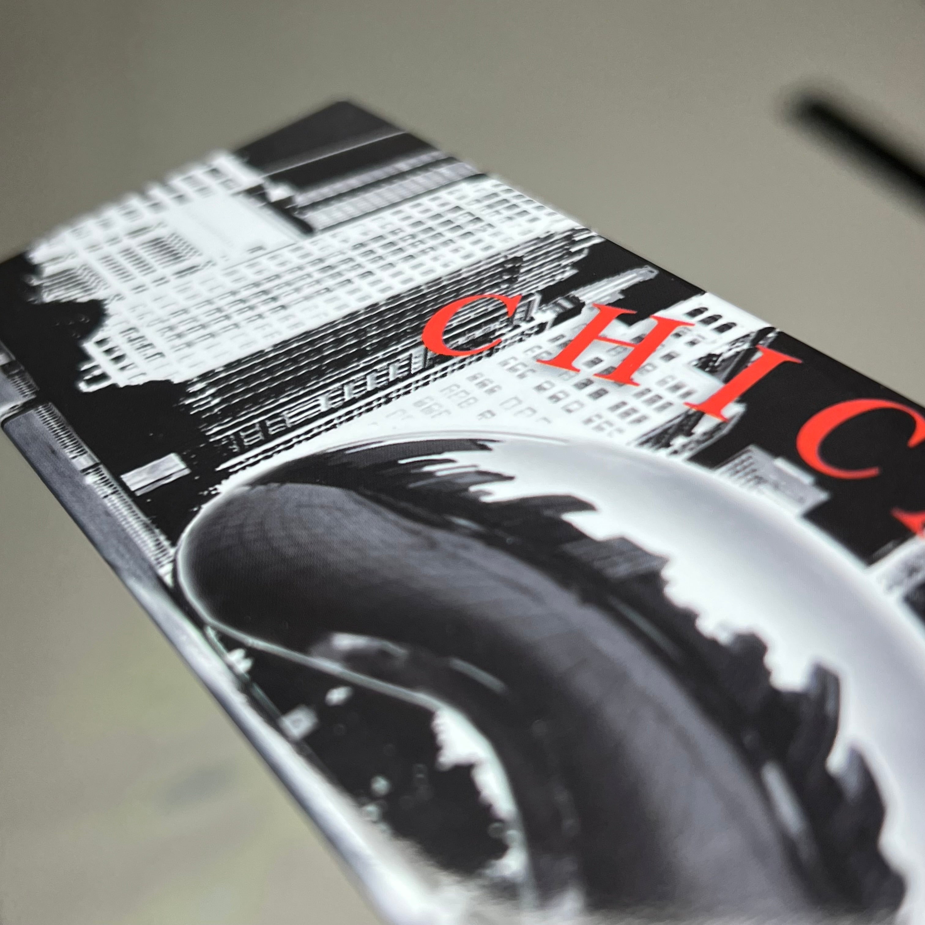 (5 PACK) Chicago Cloud Gate Souvenir Magnet  6"x2" Black & White 2014-00740-6441