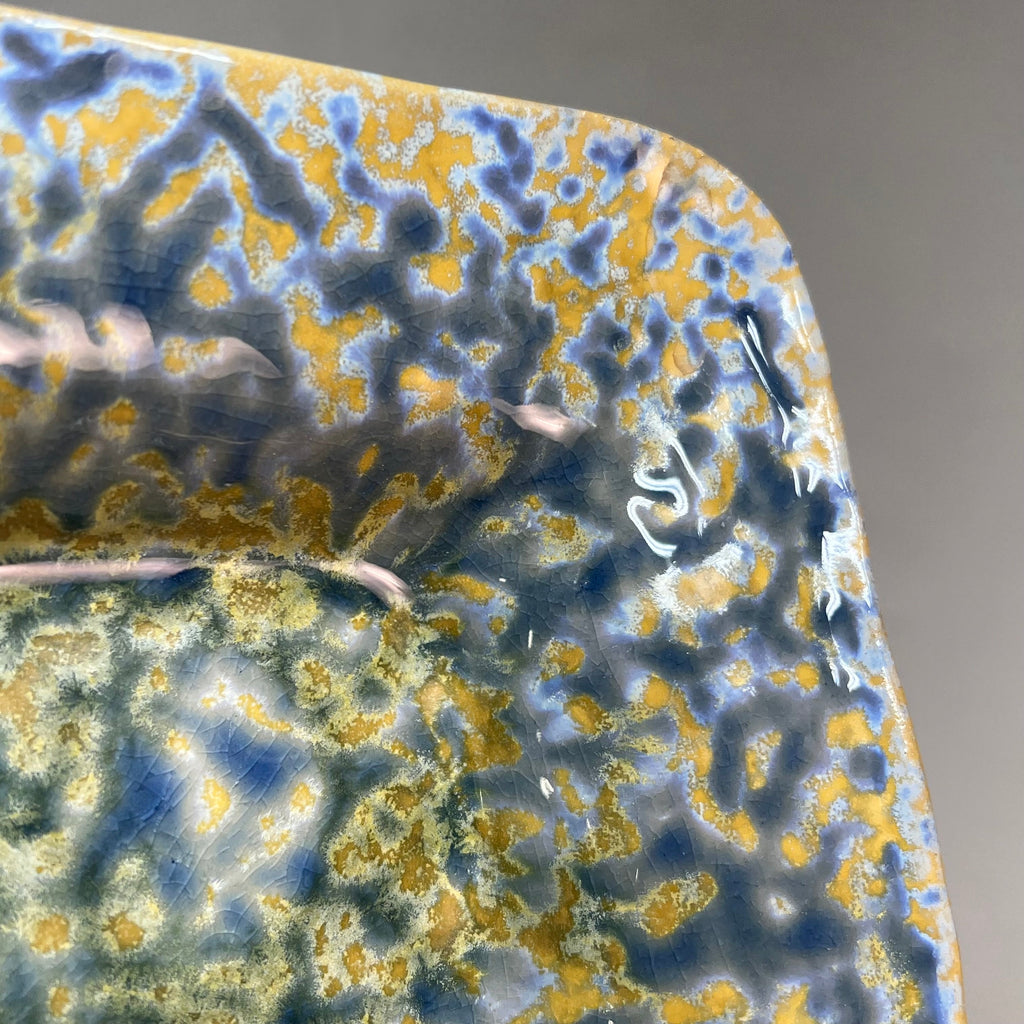 CREATIVE CO-OP (2 PACK) Stoneware Serving Dish Crackle Glaze 12.3 X 8.6 DG0495