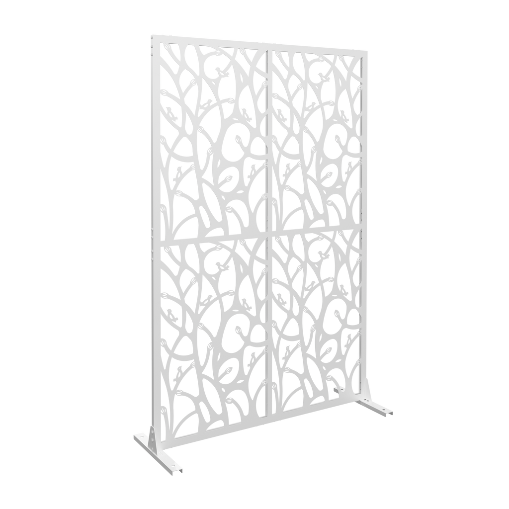 Metal Privacy Screens W3.8Ft x H6Ft Outdoor and Indoor Divider