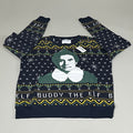 OLD NAVY Men's Christmas Holiday Elf Sweater Sz XXXXL Navy/Green 572579-00-1