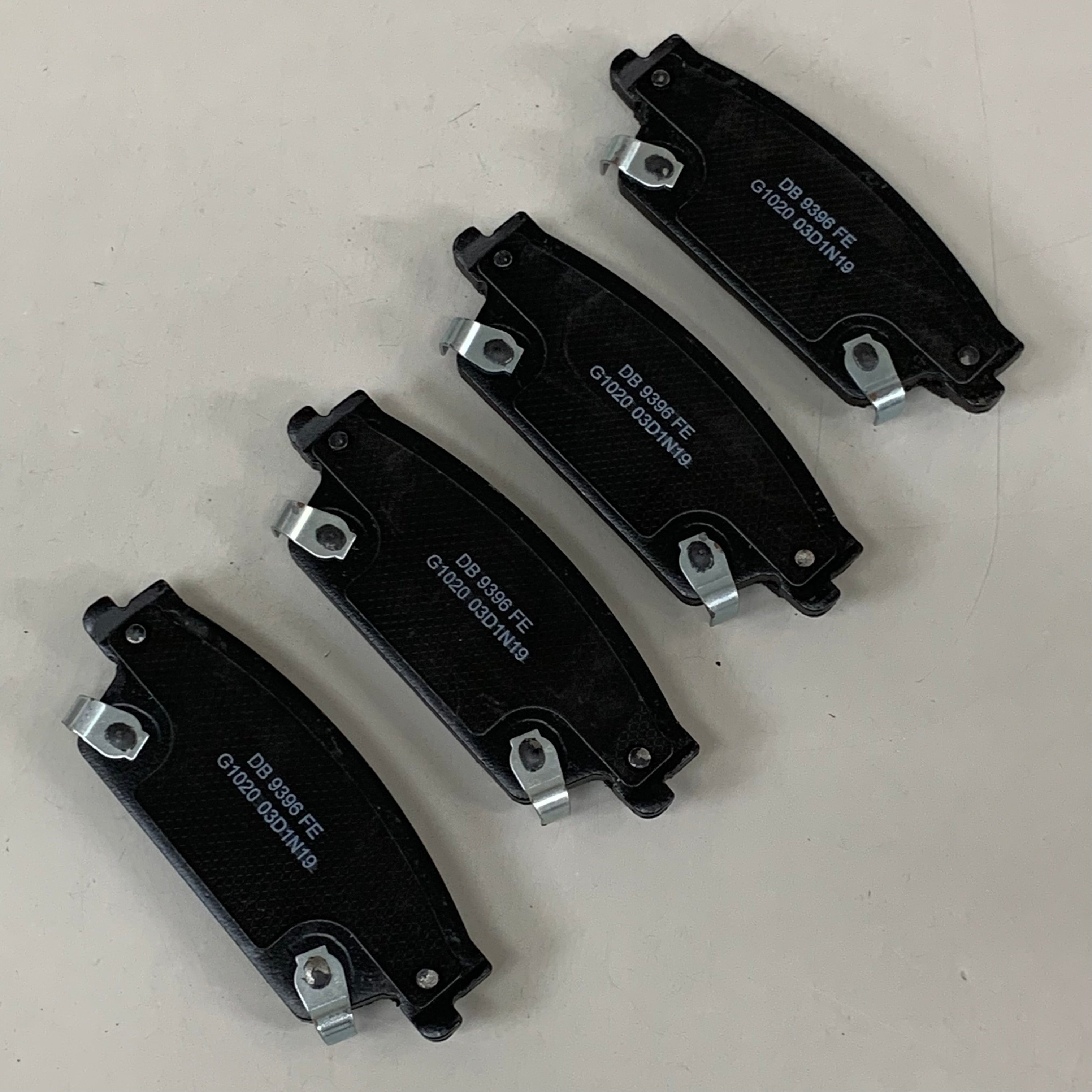 WEAREVER IMPORTS Premium Brake Pads Semi Metallic Long Life  Black GMKD1020