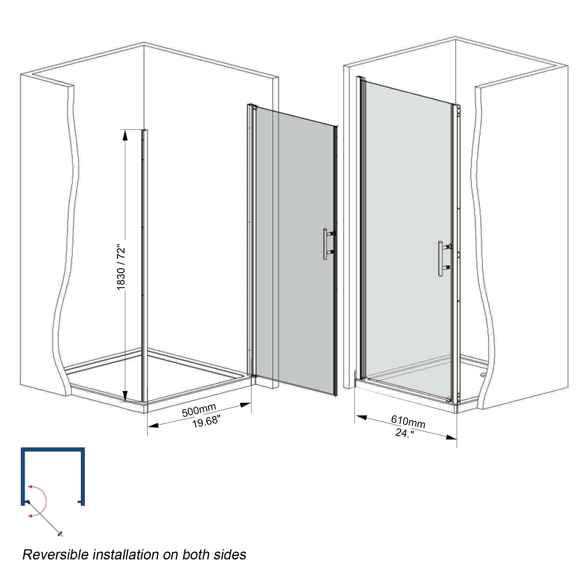 Shower Door & Glass And Explosion Proof Safety Film