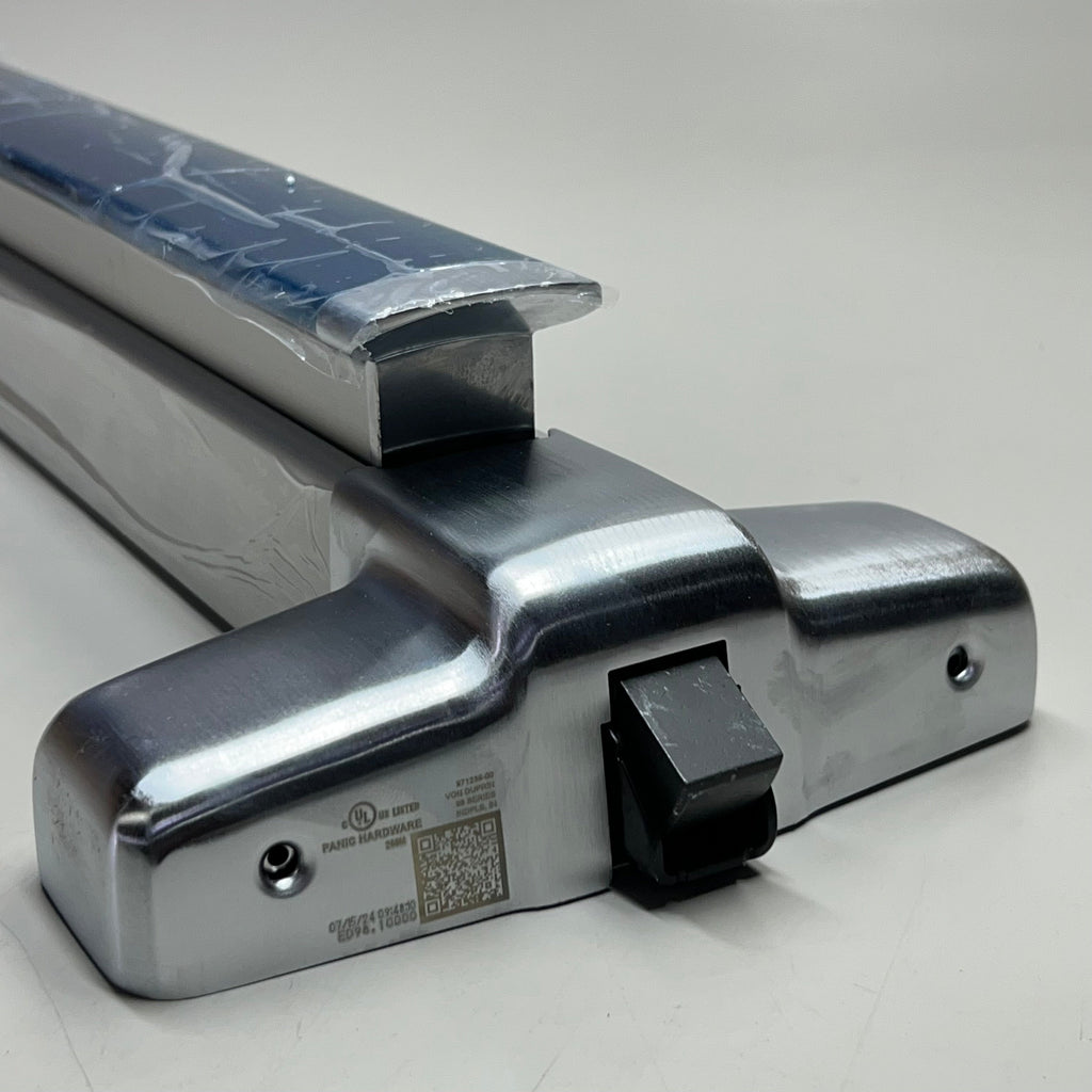 ALLEGION Commercial Door Lock Sz 33" L Blue & Silver ED98.10000