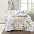 Comforter Set with Bed Sheets Yellow Queen