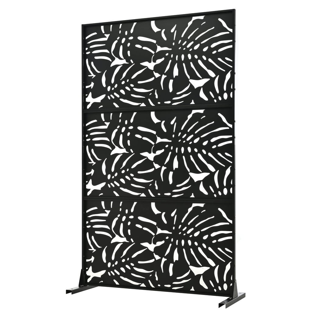 Metal Privacy Screens 3.3Ft x 6Ft Outdoor and Indoor Divider
