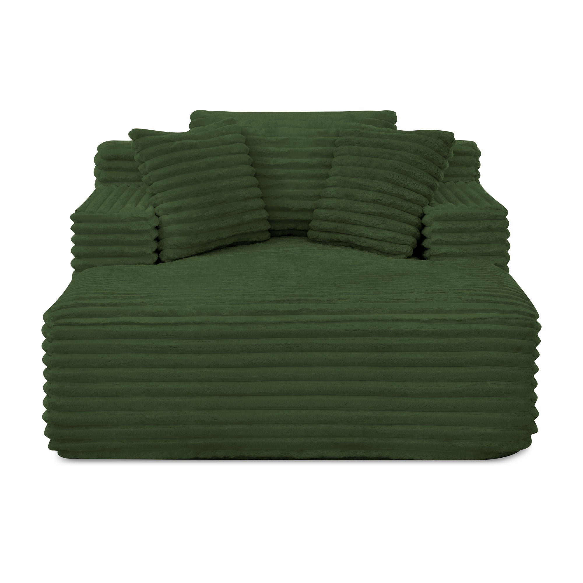 Chaise Lounge Sofa Bed With Deep Seat For Living Room