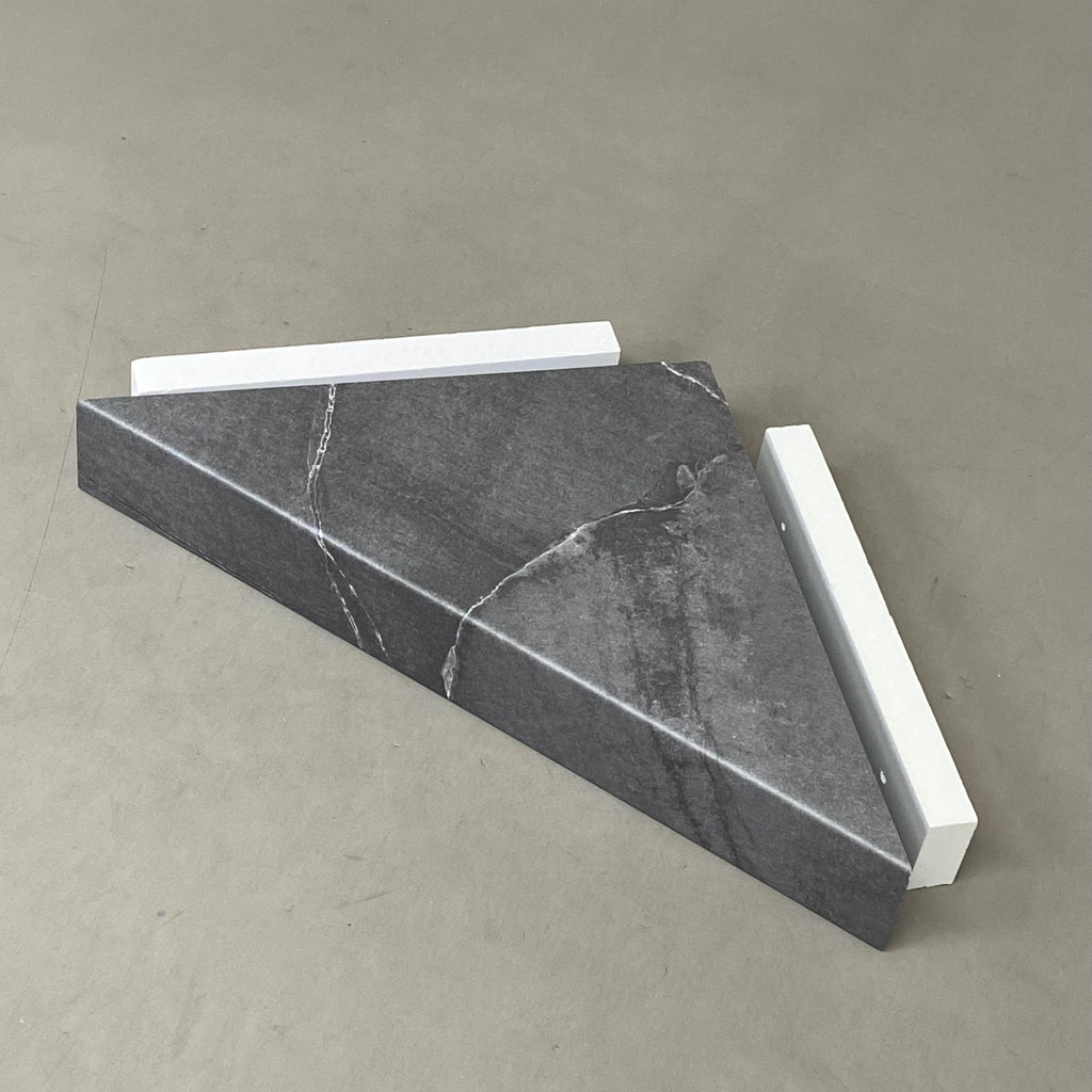 PALISADE Vinyl Waterproof Shower Shelf 7.12"x14.56"x2" Grey 53718