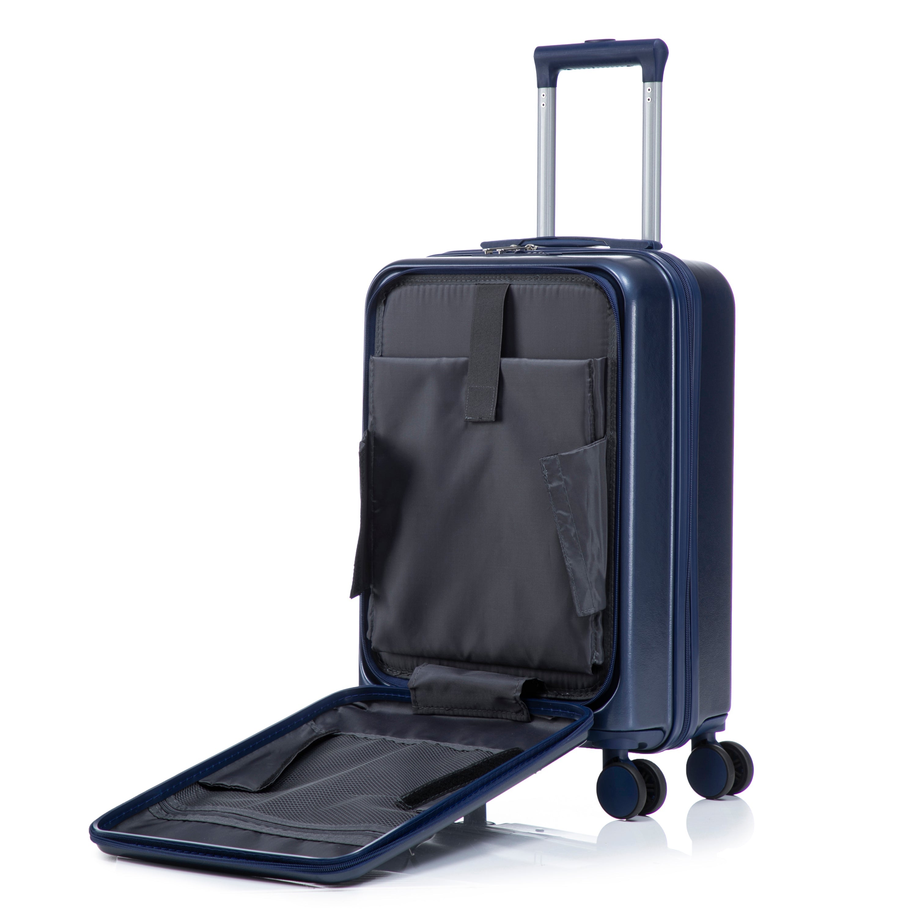 14'/20' 2-Piece ABS Spinner Wheel Luggage Set