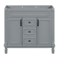 Bathroom Vanity Cabinet With 2 Soft Closing Doors And 2 Drawers