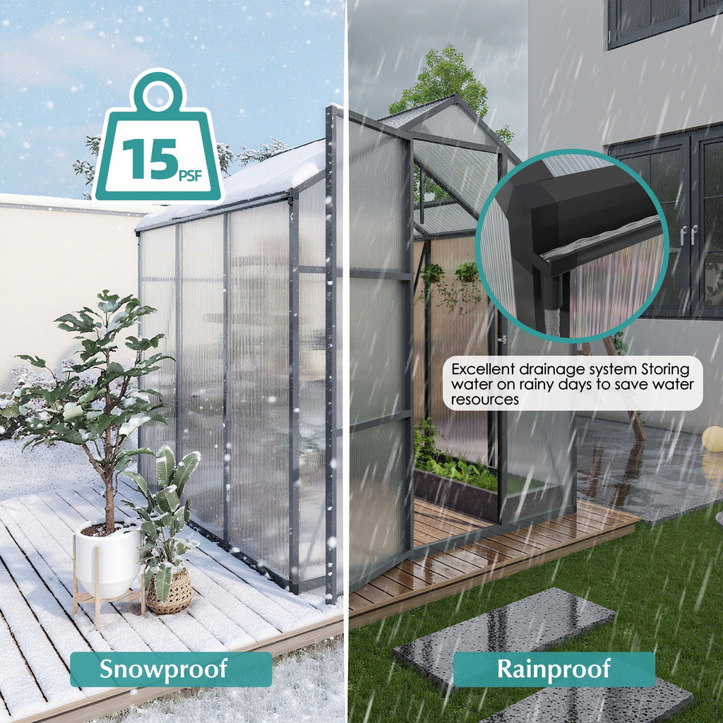Gain Height Windproof house With Raised Base