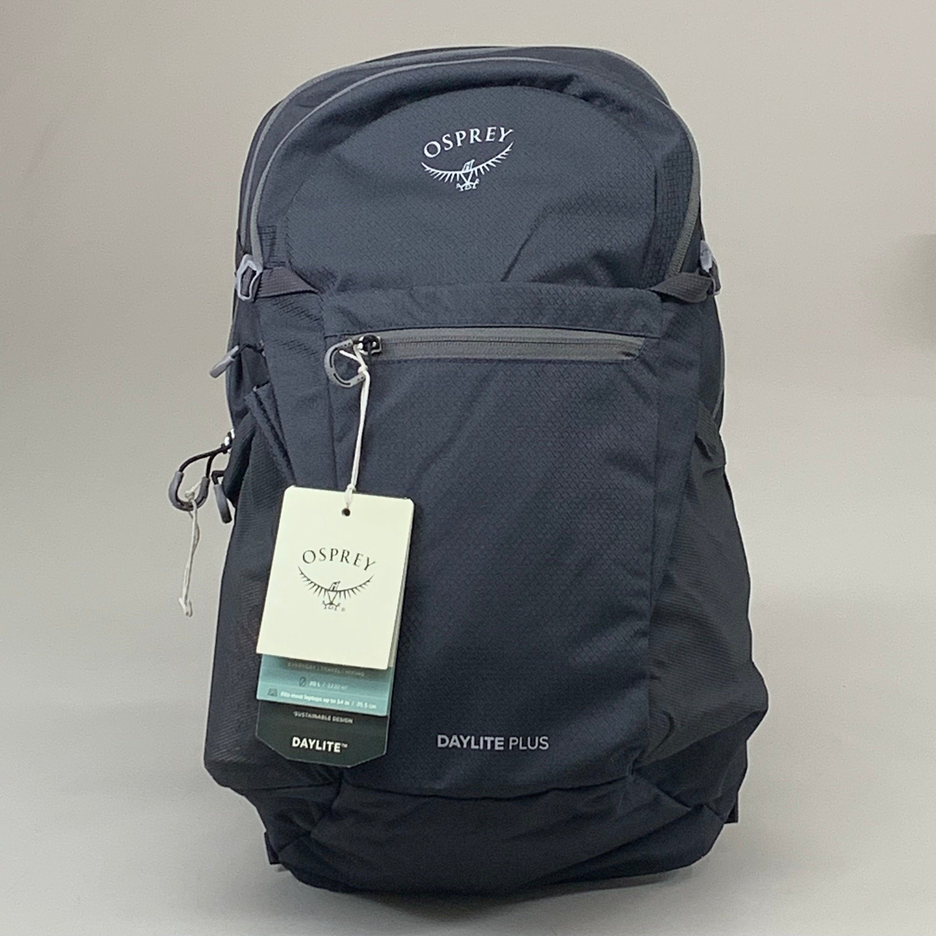 OSPREY Daylite Plus Backpack Travel Multisport Adjustable Straps 20L Black 10002925