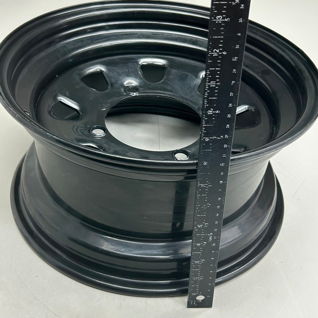 ITP Delta Steel Wheel For Arctic Car, Kaw KAF1000 & POL General 1000 14"x7" Black 1422755014B