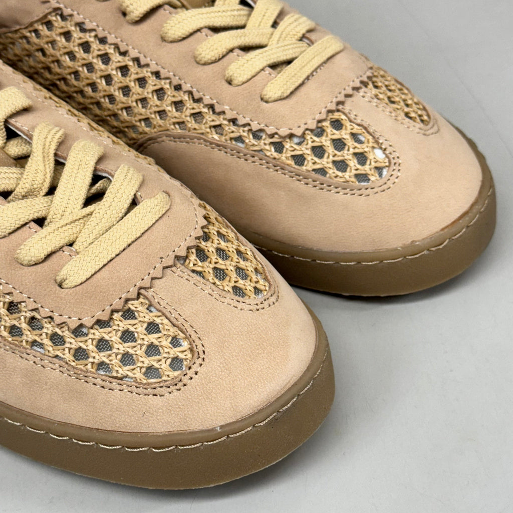 KENNETH COLE Sam Raffia Mesh Sneaker Women's Sz 11 Natural Mesh KL23SAM07