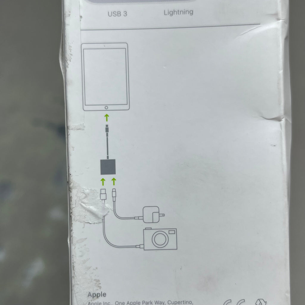 APPLE Lightning To USB 3 Camera Adapter White MK0W2AM/A (Return)