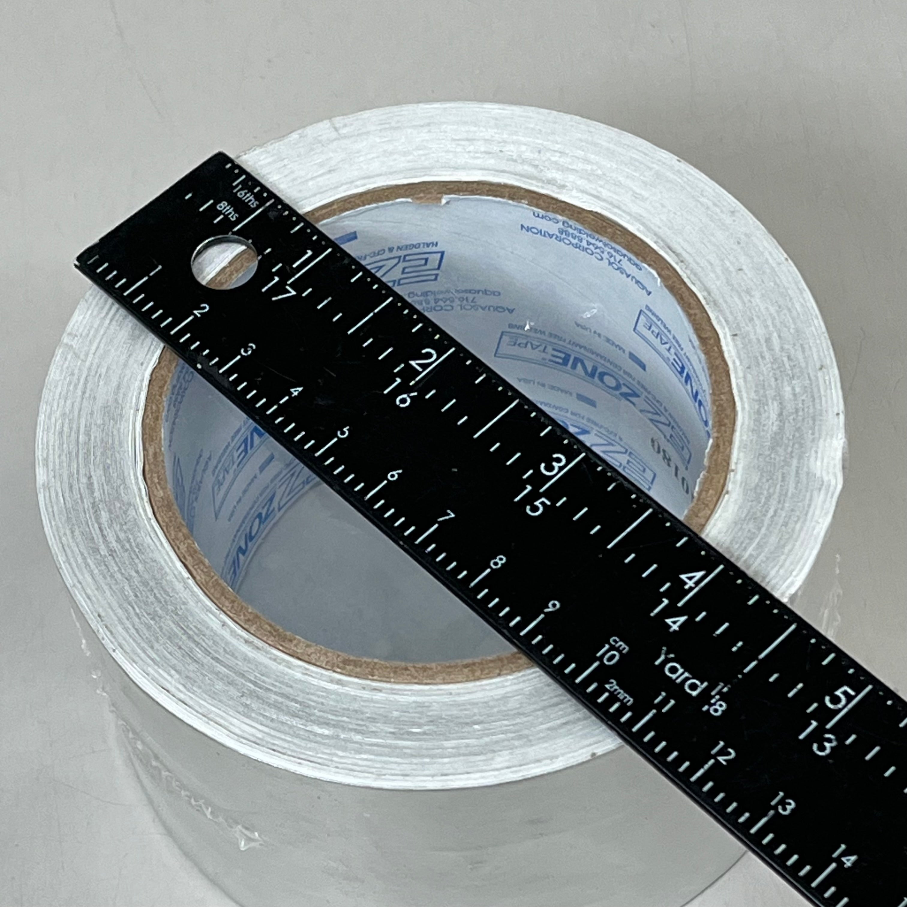 AQUASOL EZ Zone Tape Aluminum Coated Withstands 500 Degree 2.5" x 75ft EZ-ZT2.5