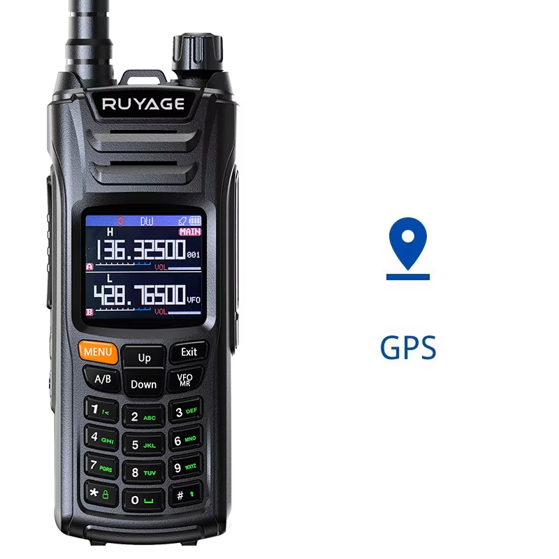RUYAGE Full Band Two Way Radio 136-560MHz | GPS Air Band FM Radio