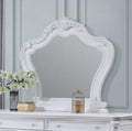 Latisha Mirror in White