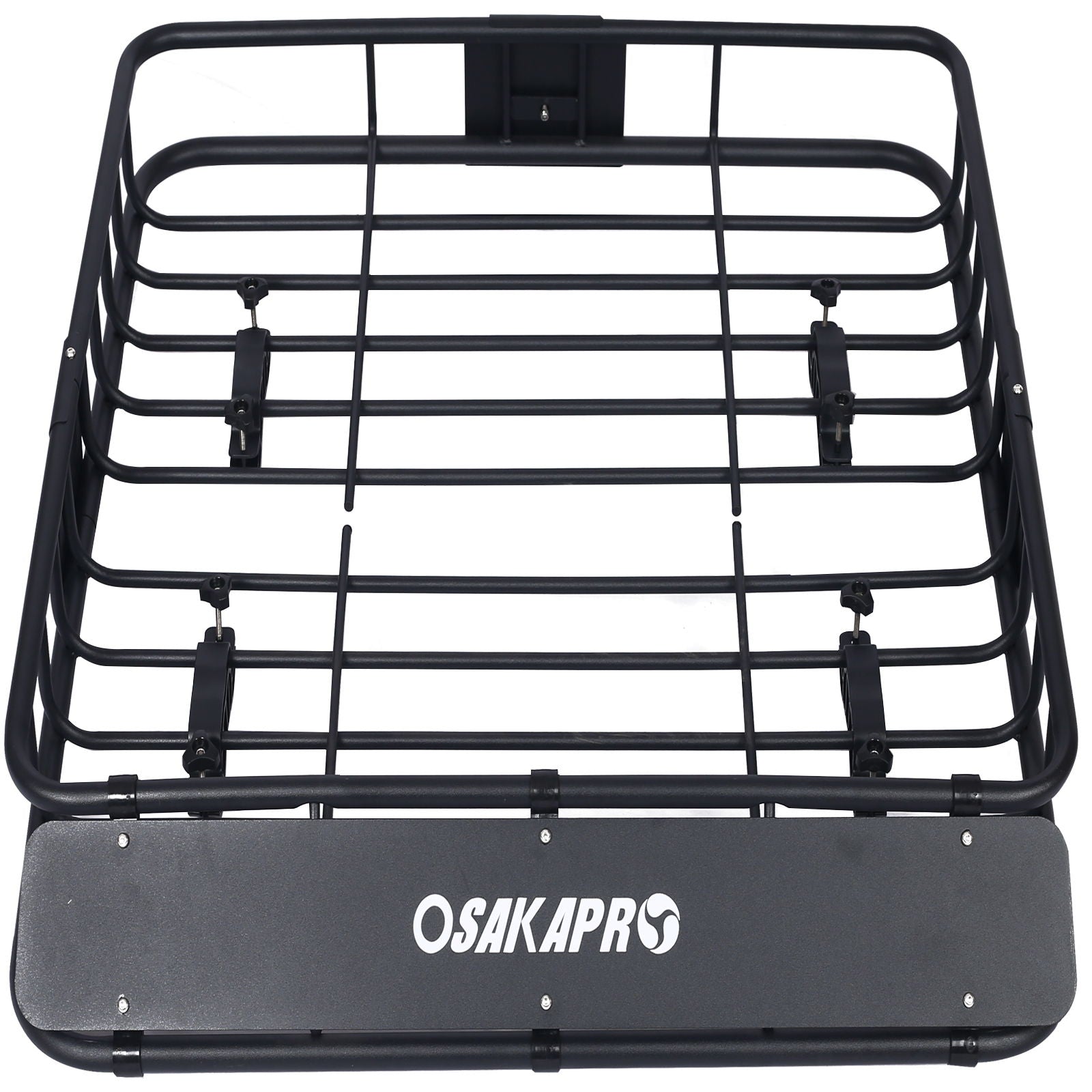 Motoring Rooftop Cargo Carrier Basket Steel Universal Fit Roof Rack