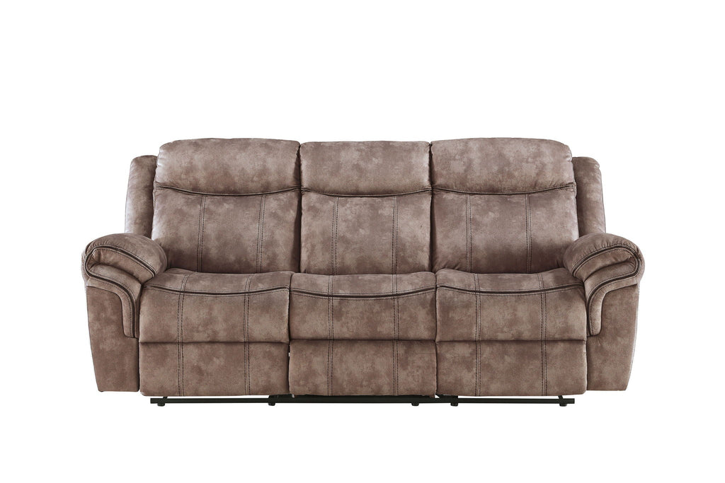 Zubaida Two Tone 3 Piece Recliner Living Room Set