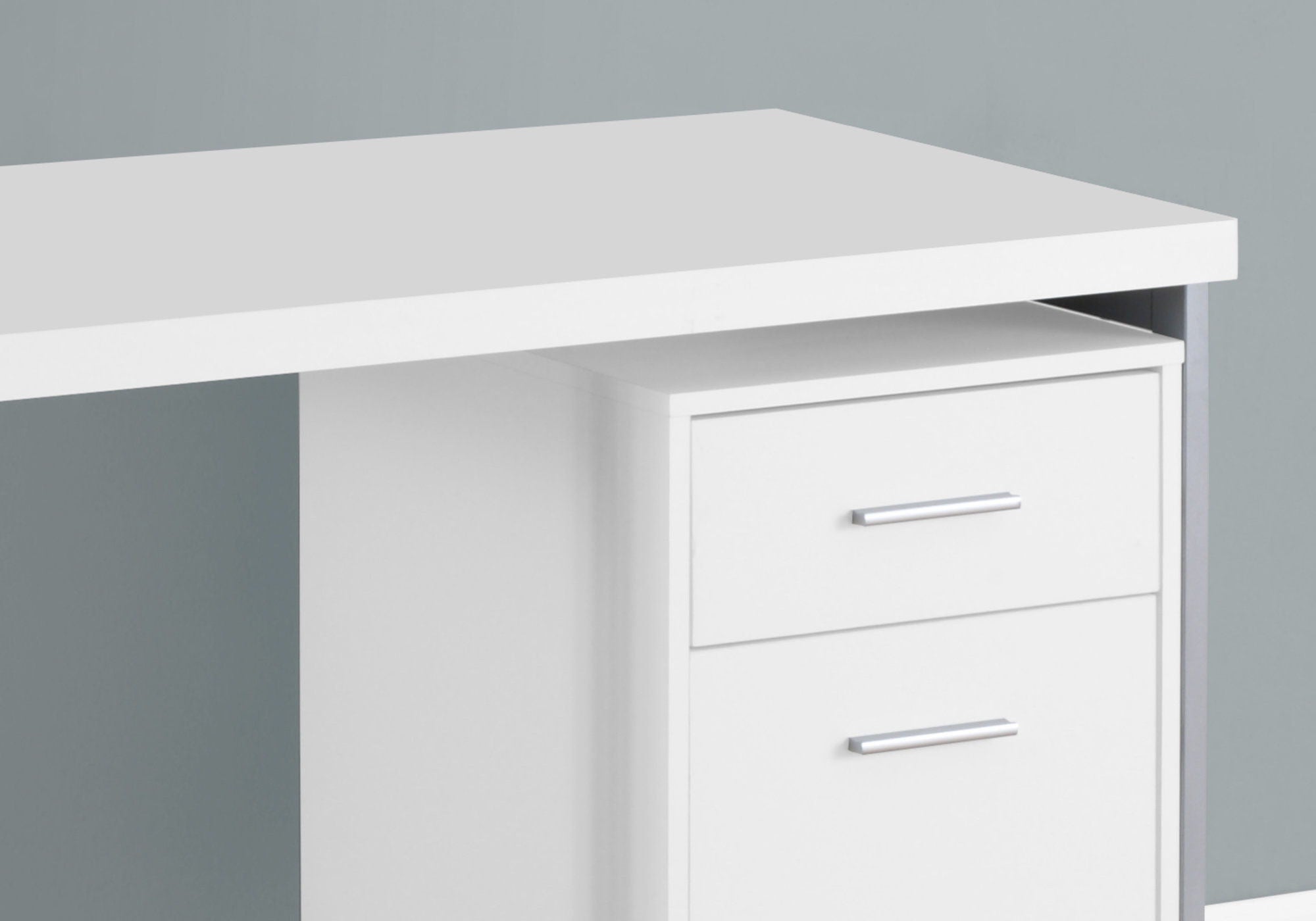 Computer Desk For Home Office, Left or Right Setup, With Storage Drawers