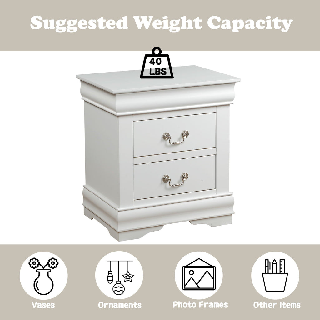 Louis Philippe Accent Nightstand