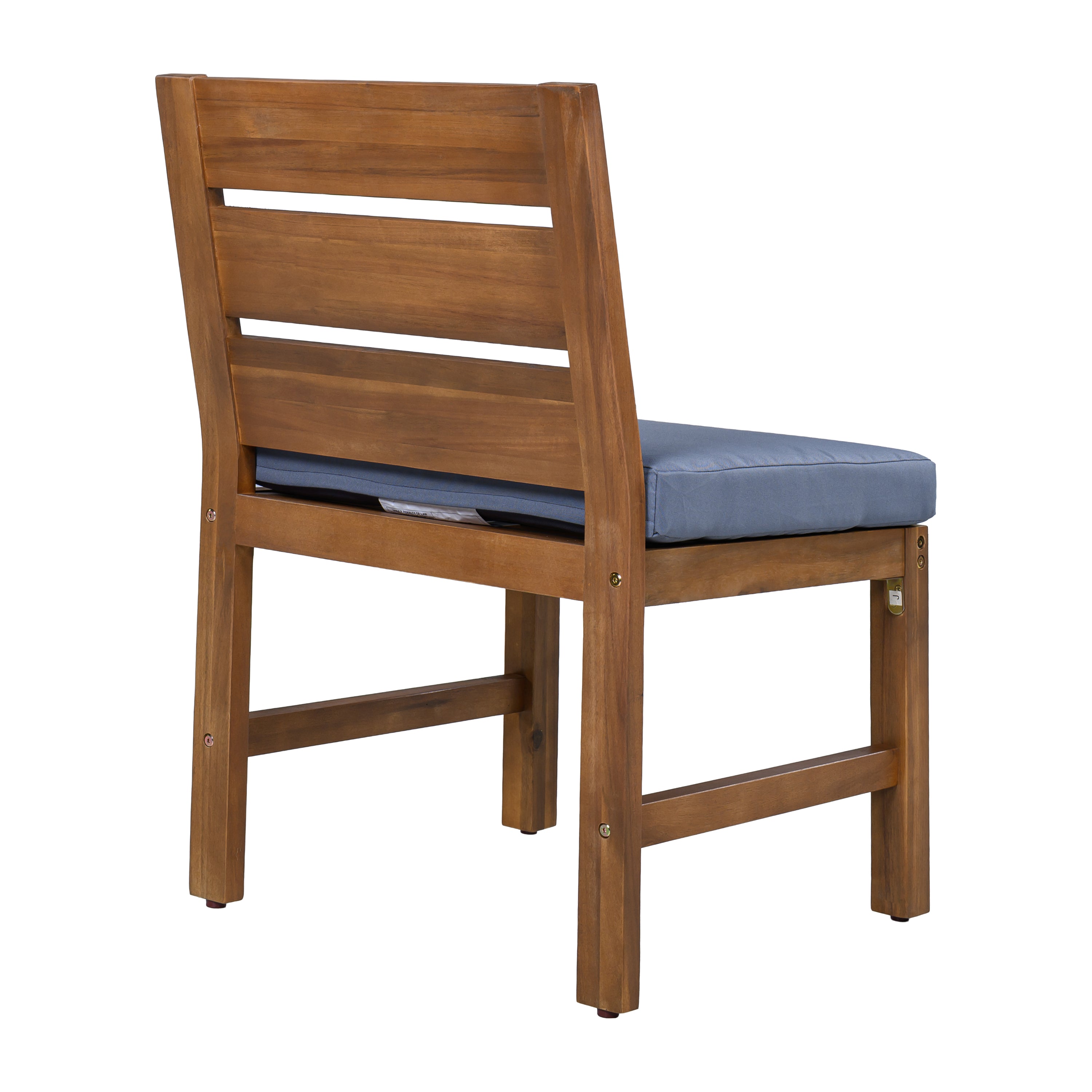 U_STYLE Farmhouse 5-Piece Outdoor Patio Dining Set with Adjustable Legs