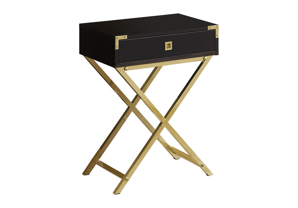 Accent Side Table with Storage Drawer
