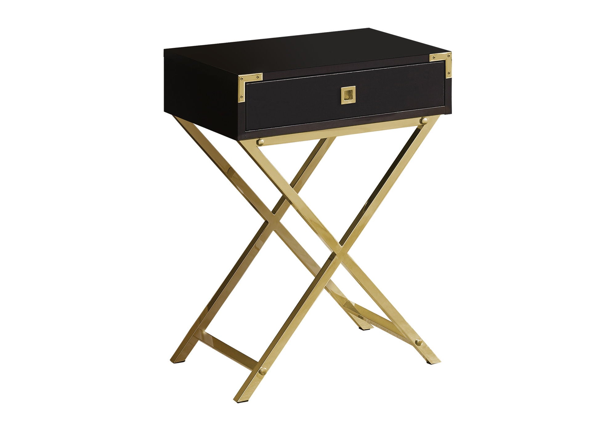 Accent Side Table with Storage Drawer