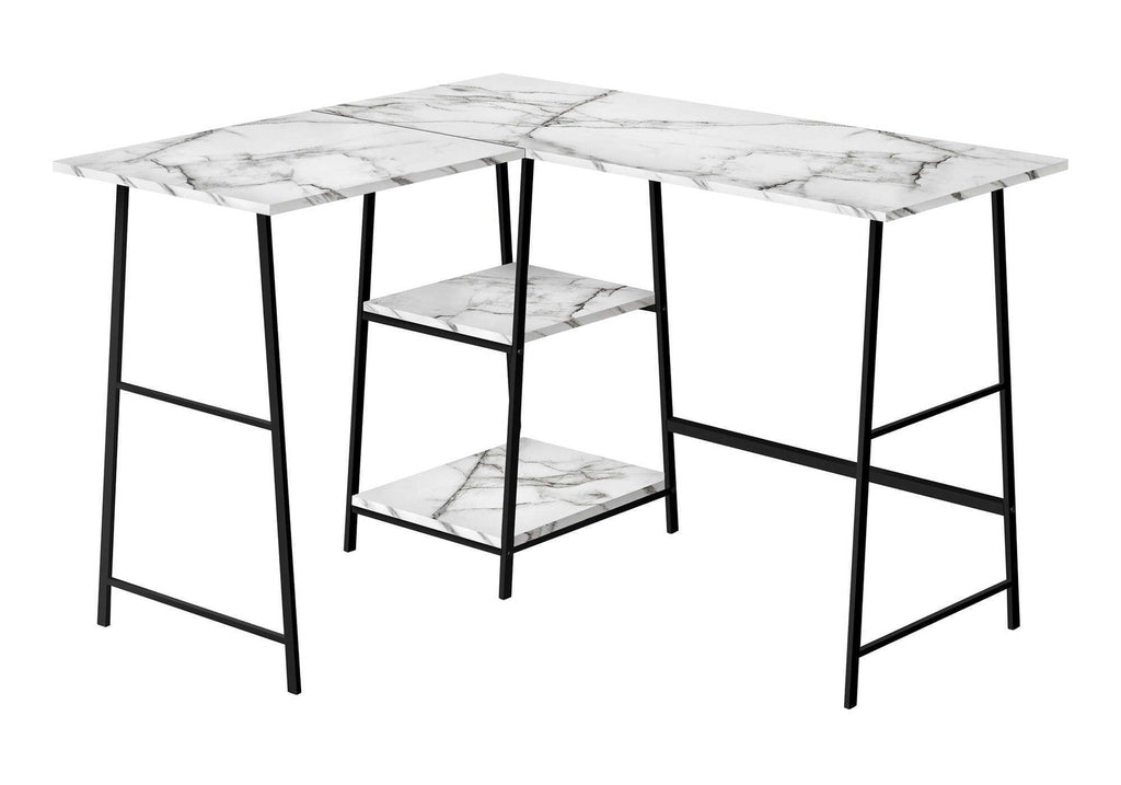 Contemporary L-Shape Corner Computer Desk
