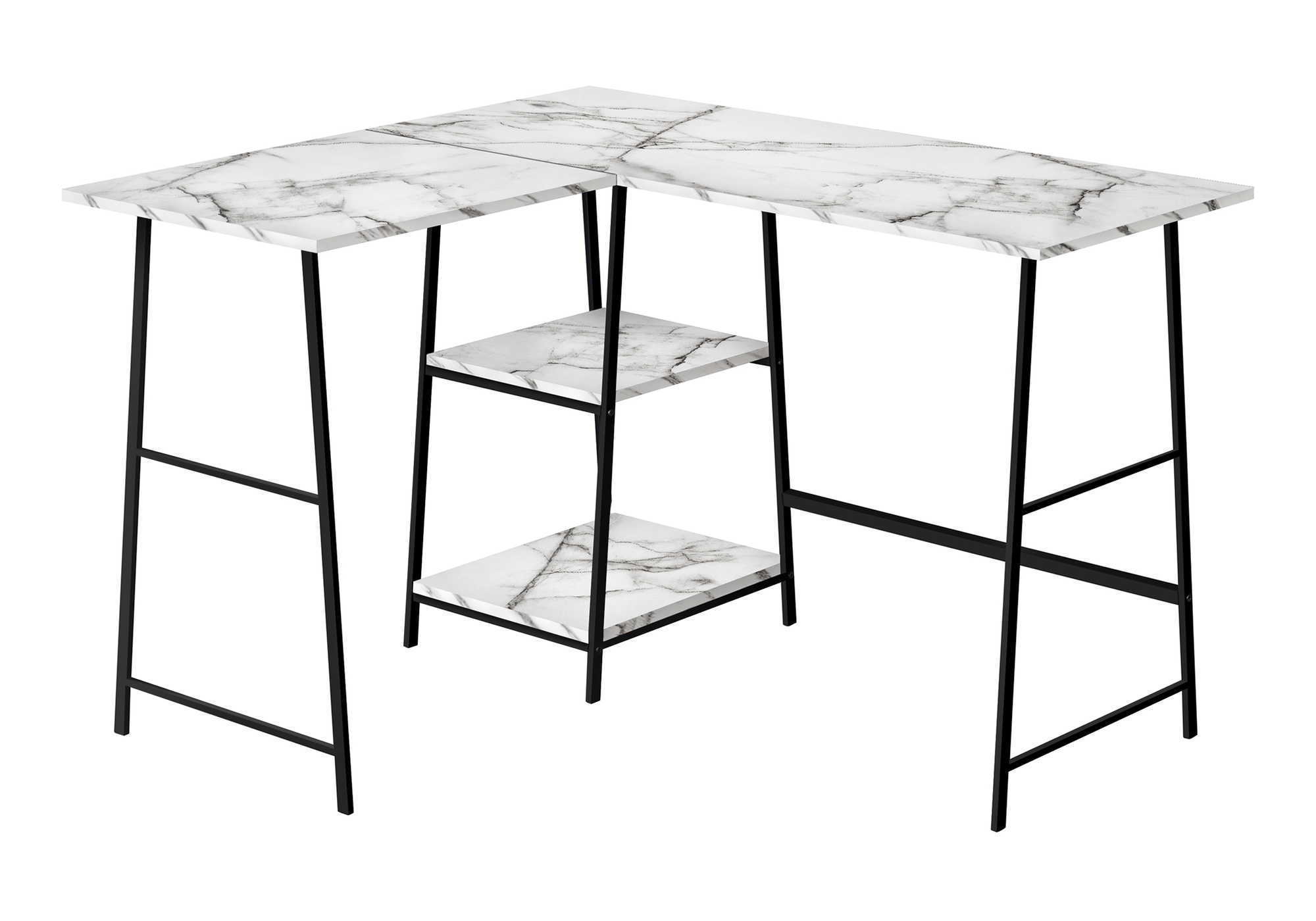 Contemporary L-Shape Corner Computer Desk