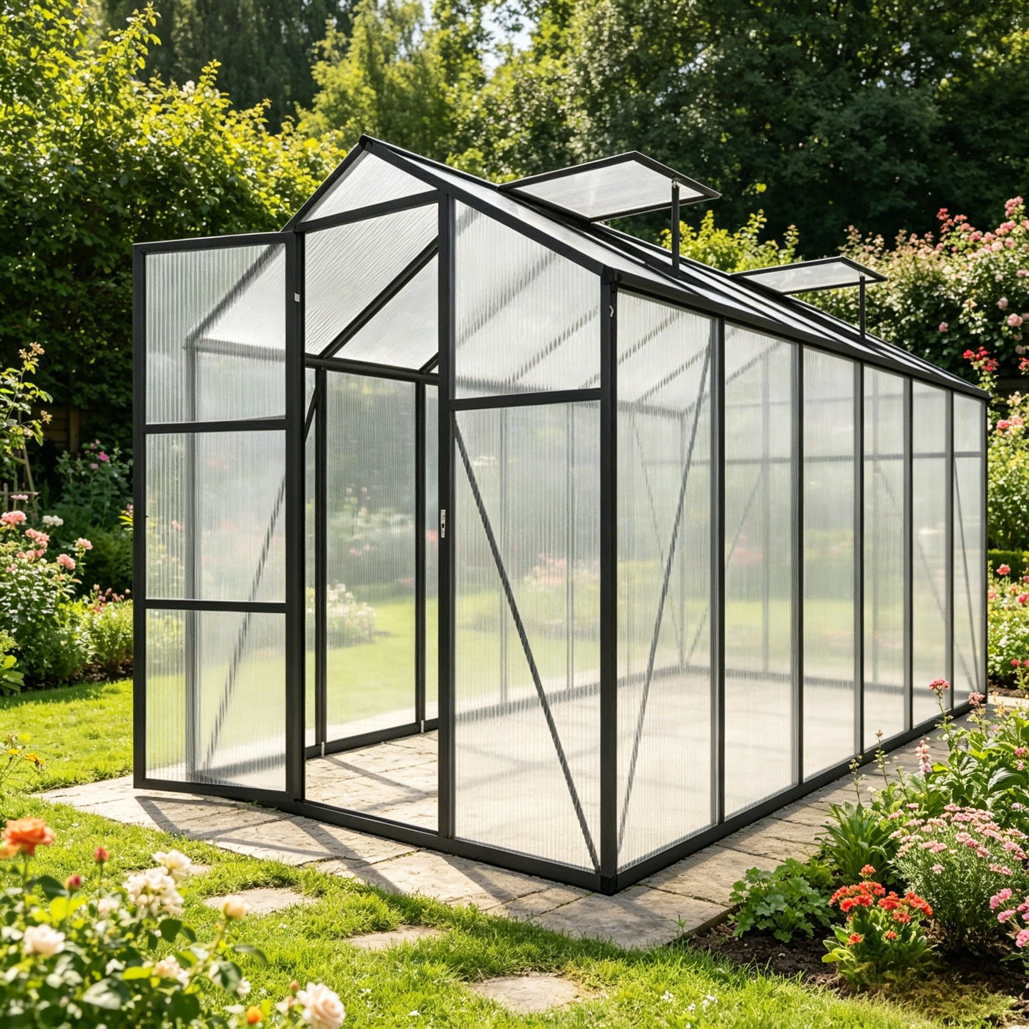 Gain Height Windproof house With Raised Base
