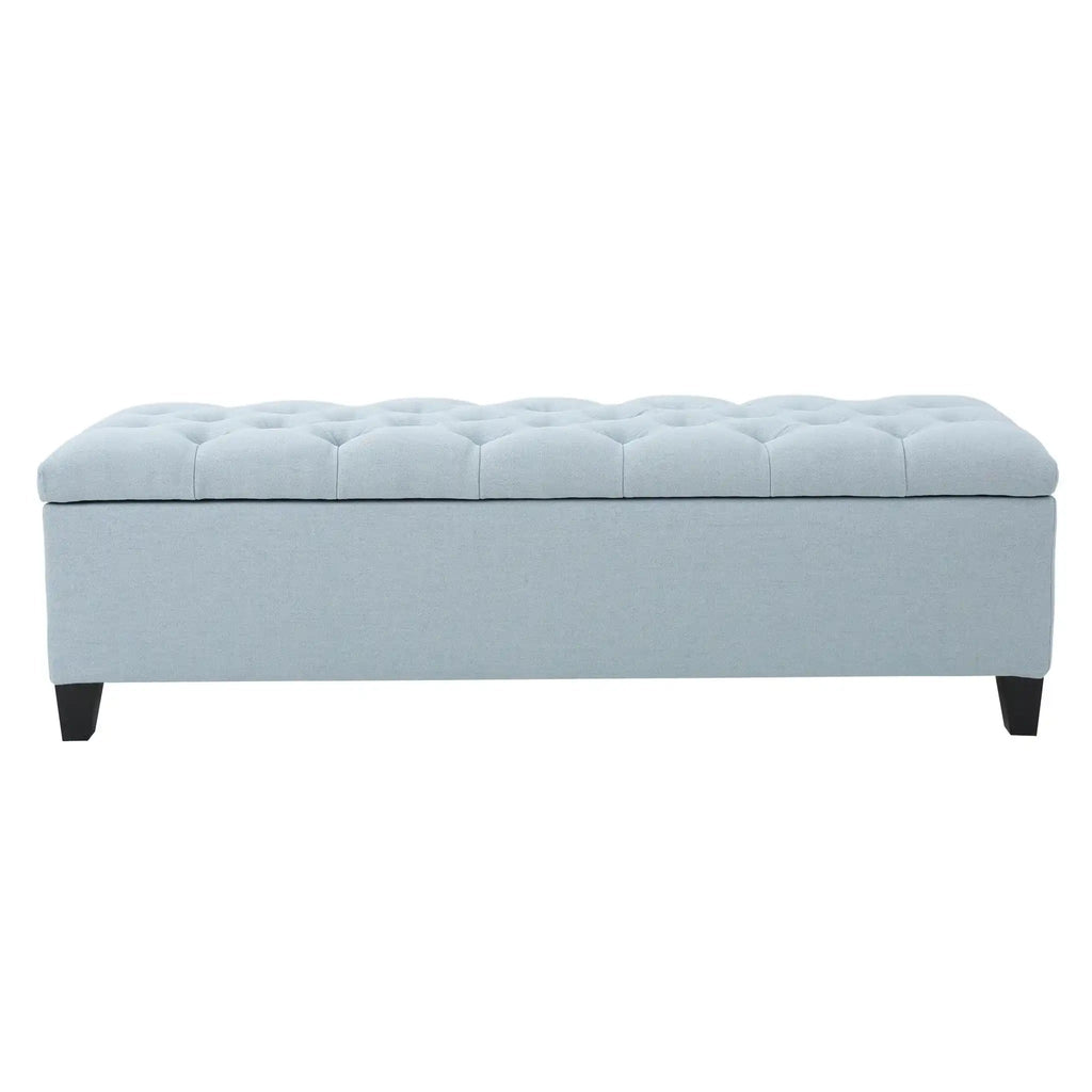 Glouster Contemporary Storage Ottoman with Button Tufted Design