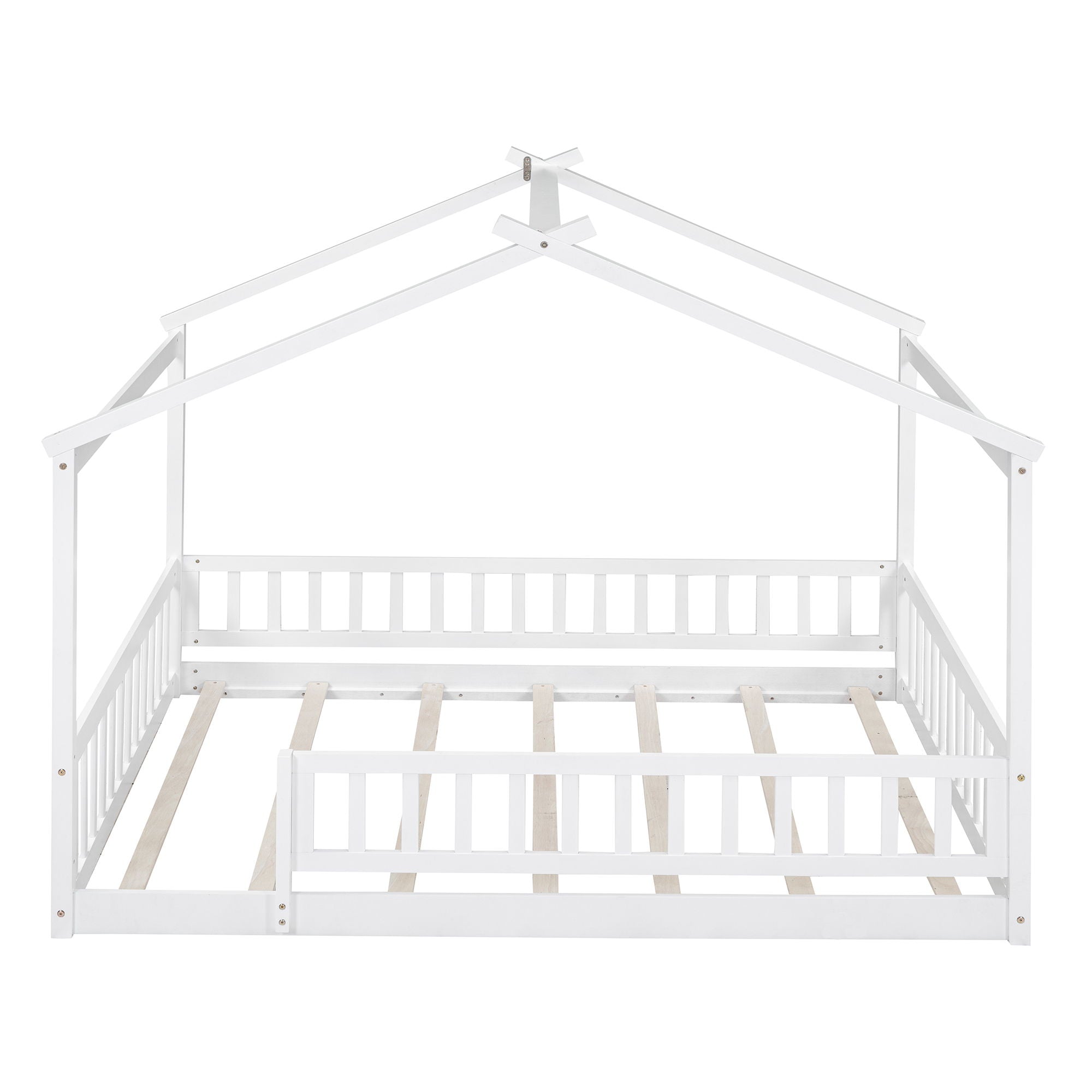 Bed House Bed Frame With Fence