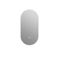 Smart Wall Mounted LED Touch Screen Mirror With Anti Fog Function And Adjustable Lighting - Antique Silver